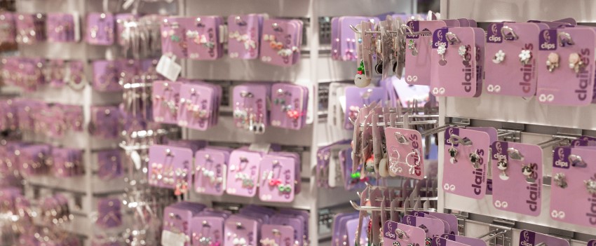 Claire’s Claire's shop'in Witty