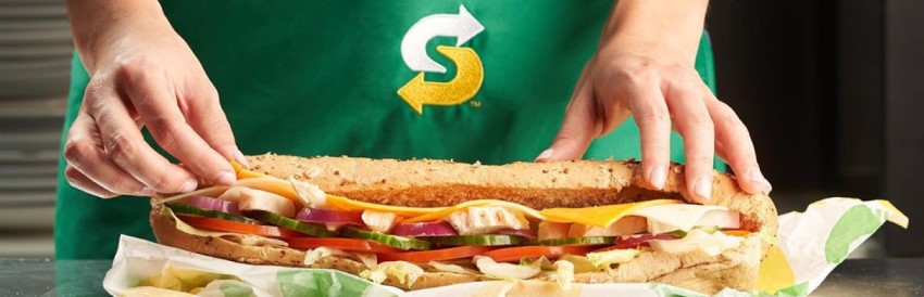 Subway à Houssen : sandwichs et salades