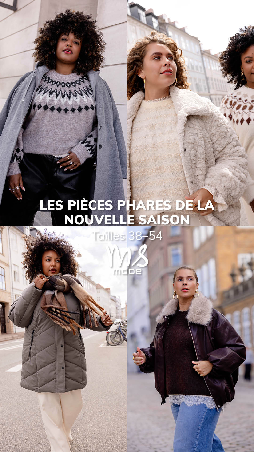 MS Mode hornu - Vêtements femme tendance à prix raisonnable en taille 38 - 54