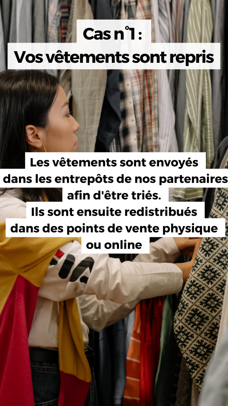 Redonnez une seconde vie à vos vêtements dans votre Shopping cora Châtelineau