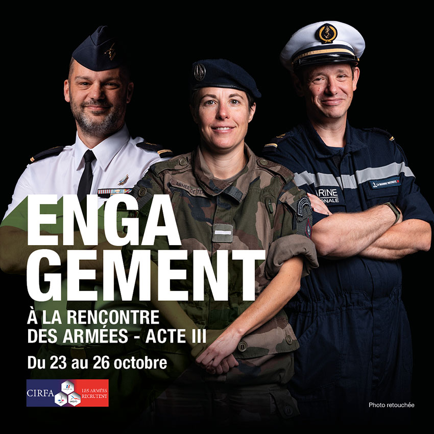 🪖 Du 23 au 26 octobre Salon des Armées