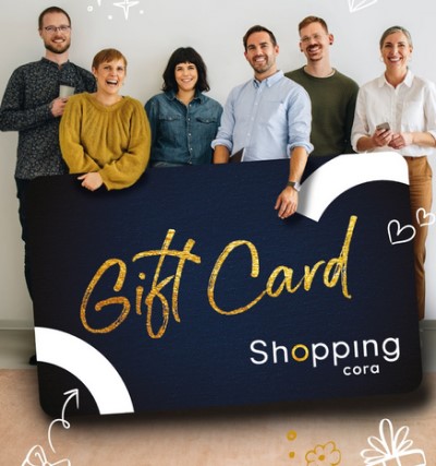gift card shopping cora messancy