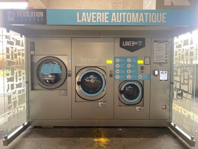 La laverie automatique devant votre Shopping cora Châtelineau