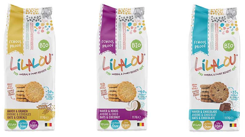 Lilalou snacks biscuit 100% naturel 