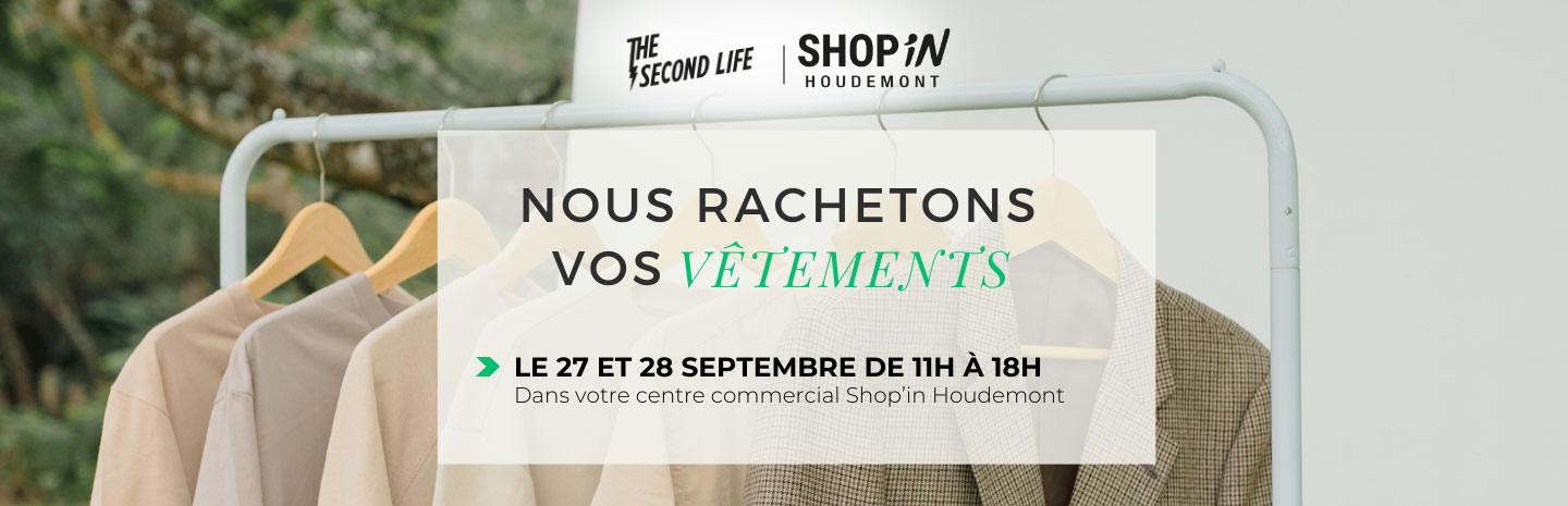 les 27 et 28 septembre collecte de vêtements au Shop'in Houdemont