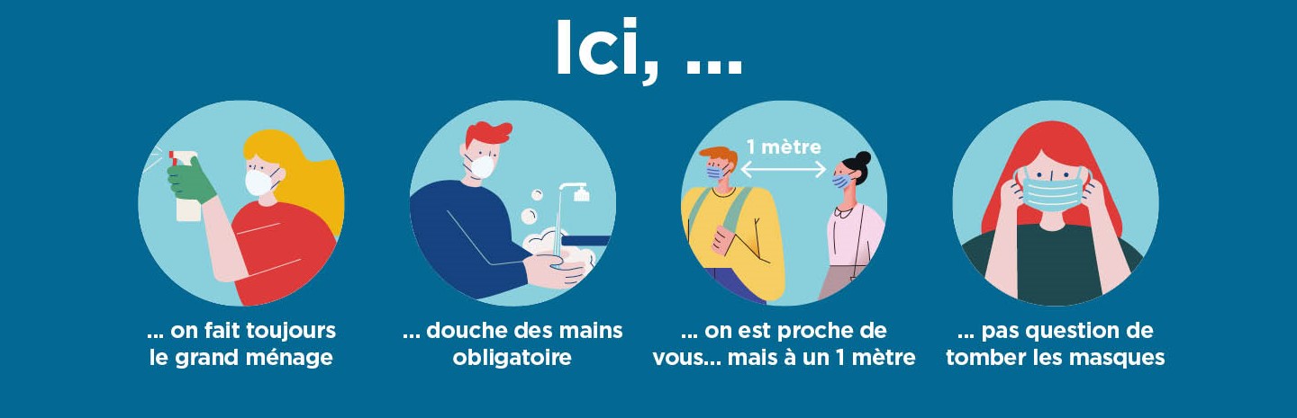 Les gestes barrières