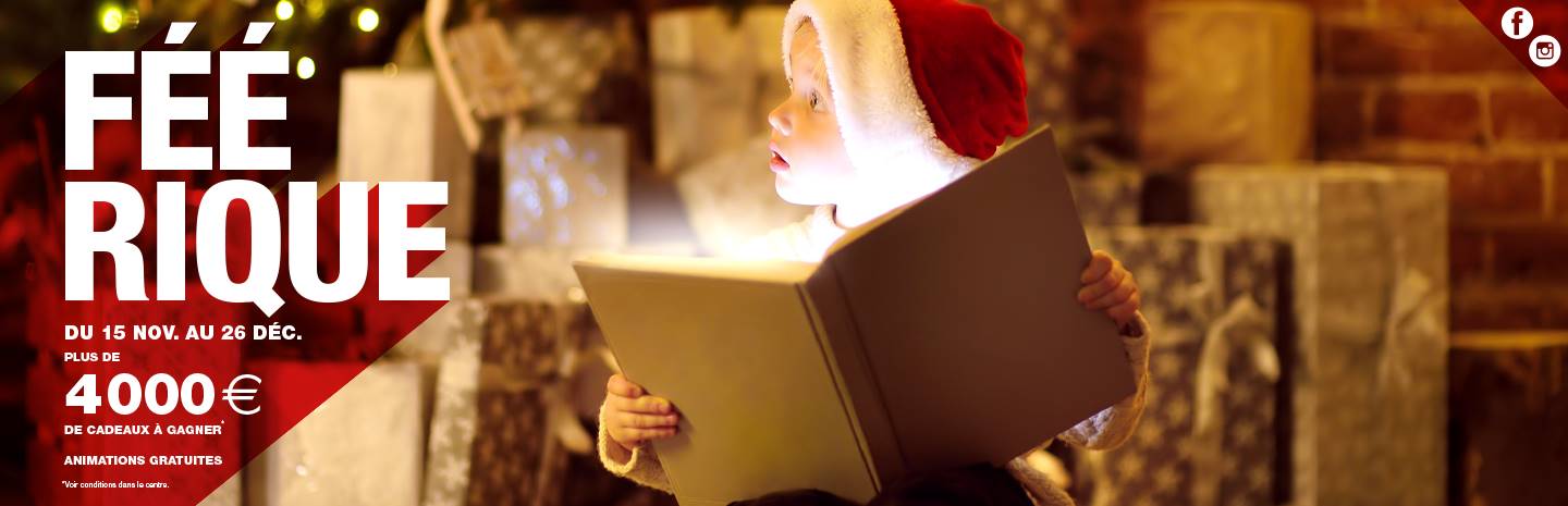 Rendez-vous au centre commercial Cora Nancy Houdemont pour vivre pleinement la magie de Noël !