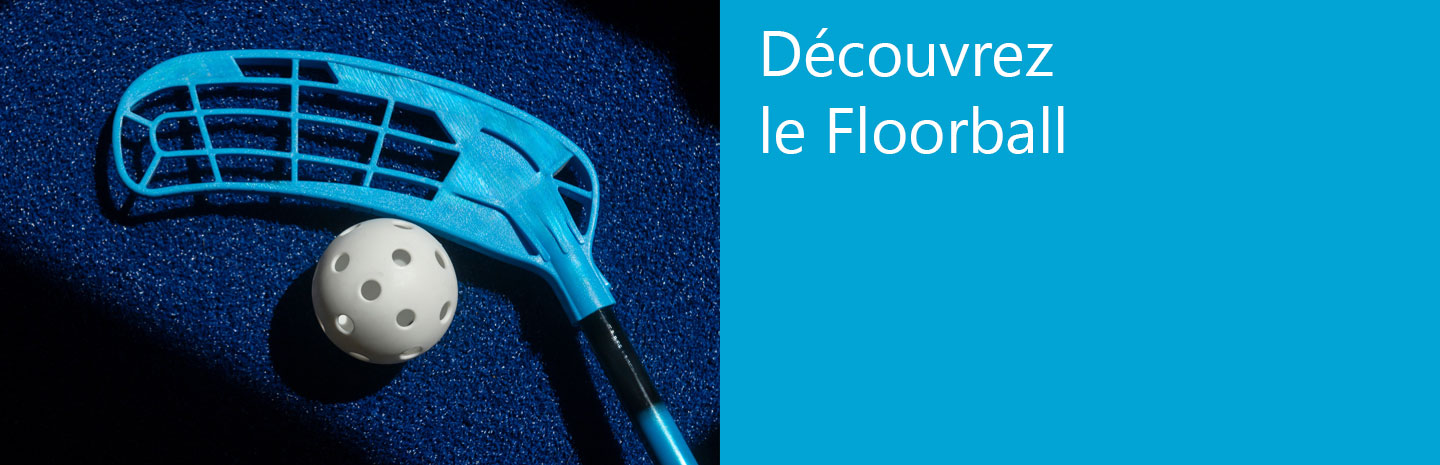 Découvrez le Floorball au Shopping cora La Louvière le 7 Septembre !