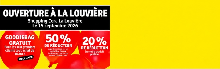 Kruidvat ouvre ses portes au Shopping cora