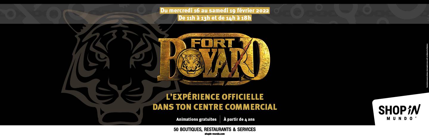 Fort Boyard dans votre centre commercial Shop’in Mundo’ !