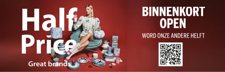 HalfPrice komt naar België…
