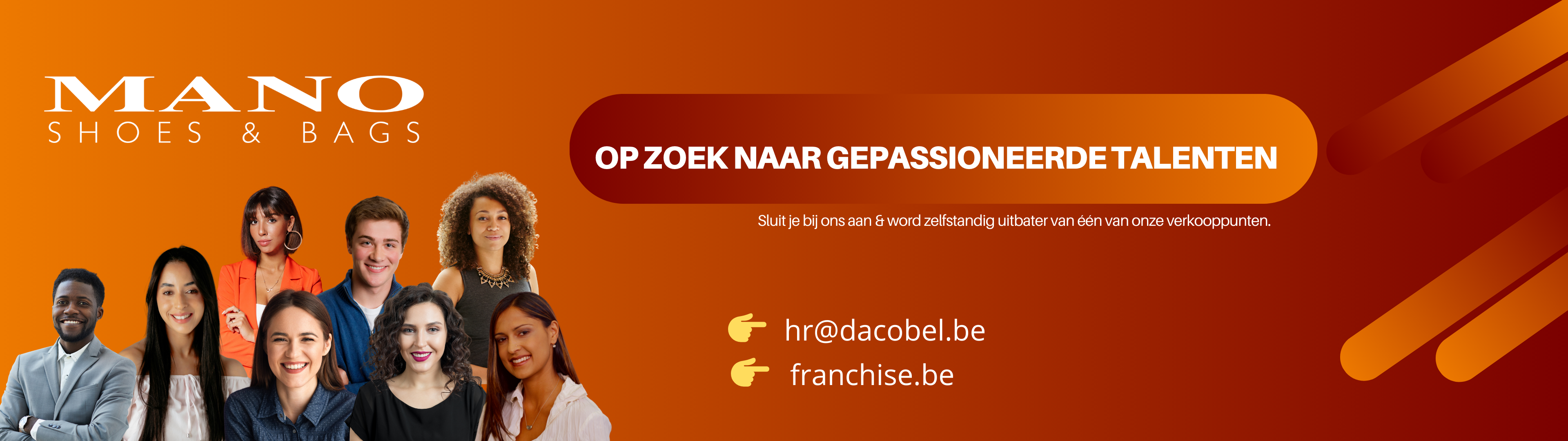 Mano opzoek naar gepassioneerde talenten