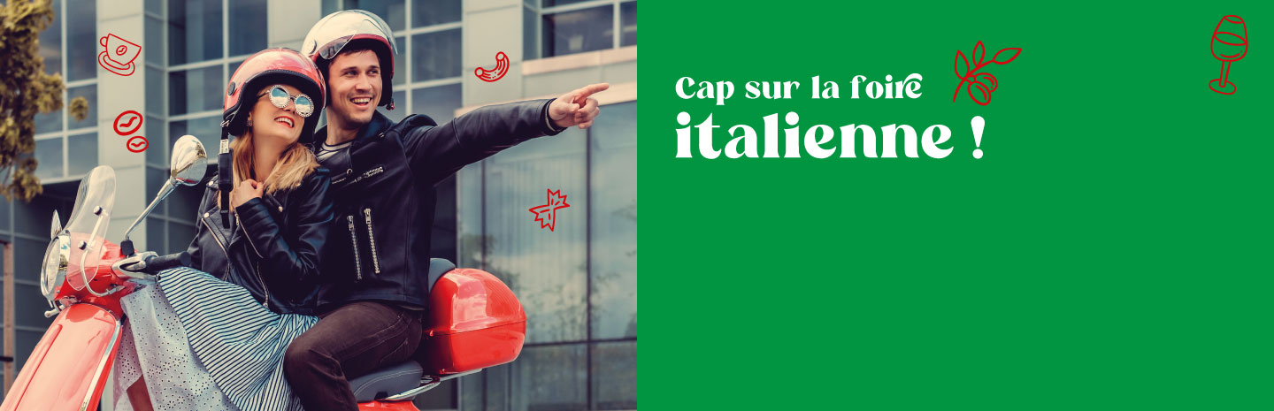 Du 2 au 7 septembre 2024 - La semaine italienne au Shopping cora Rocourt !