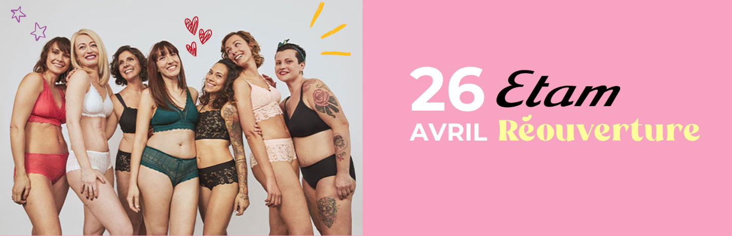 La boutique Etam rouvre ses portes le 26 avril