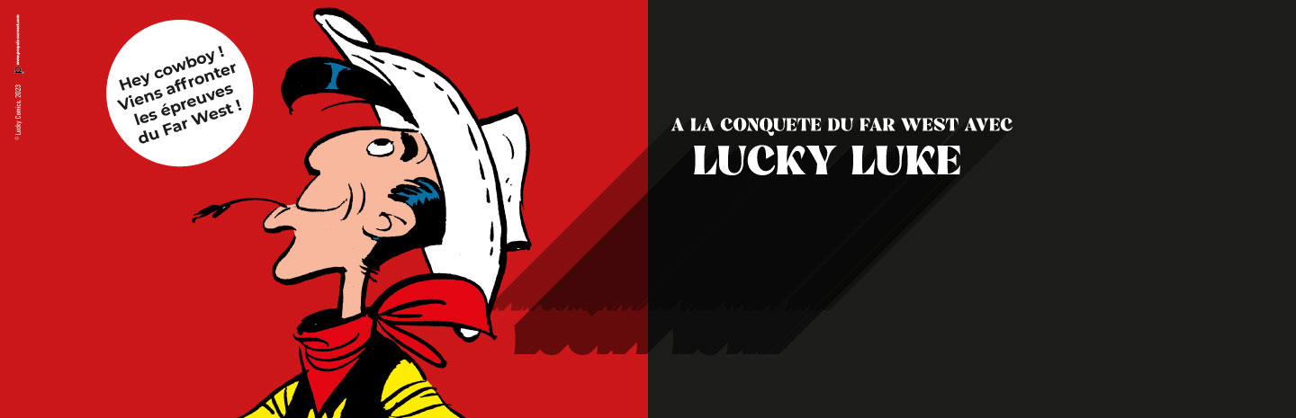  Lucky Luke Shopping cora Messancy du 9 au 13 mai de 13h30 à 18h00