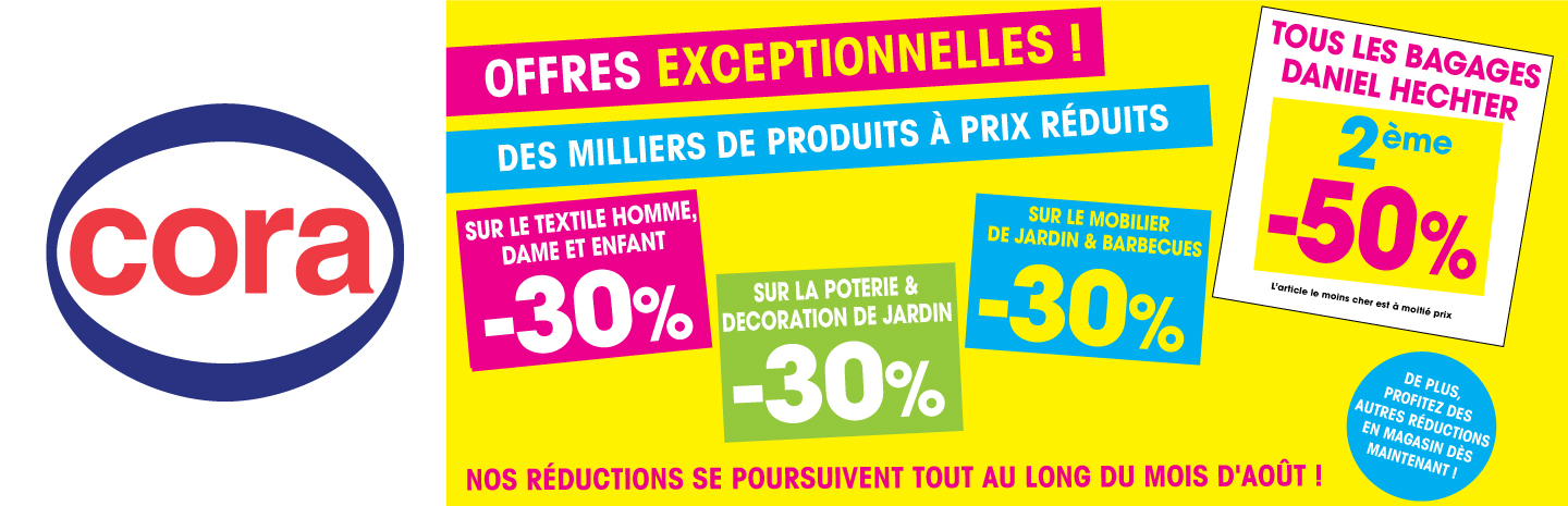Cora - offres exceptionnelles 