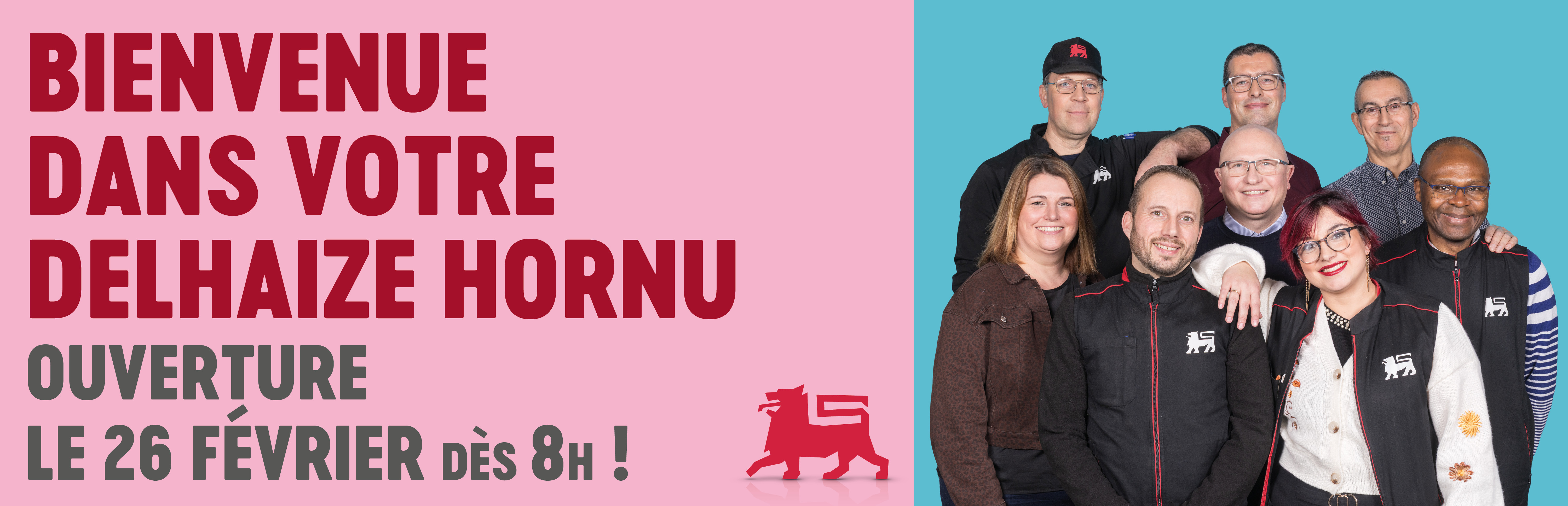 Bienvenue dans votre Delhaize Hornu