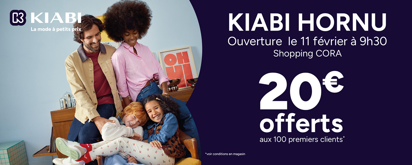 Ouverture Okaidi Hornu