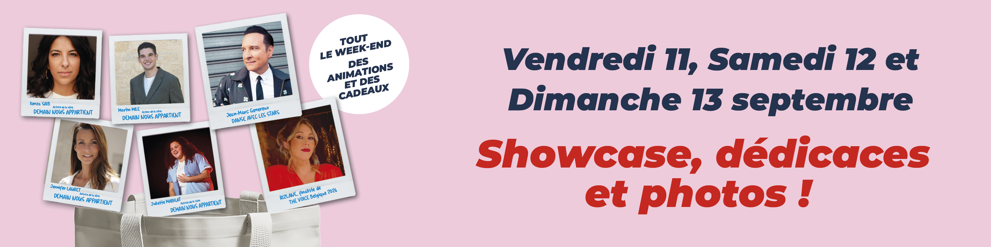 Un week-end exceptionnel pour redécouvrir votre Shopping cora Hornu !