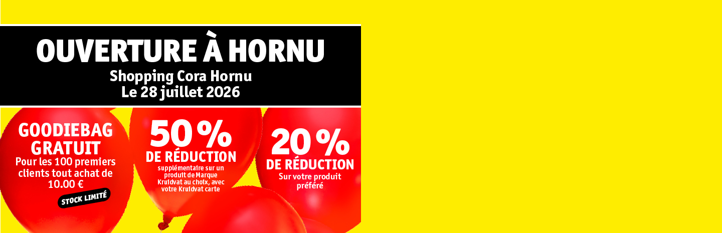 Kruidvat ouvre ses portes au Shopping cora
