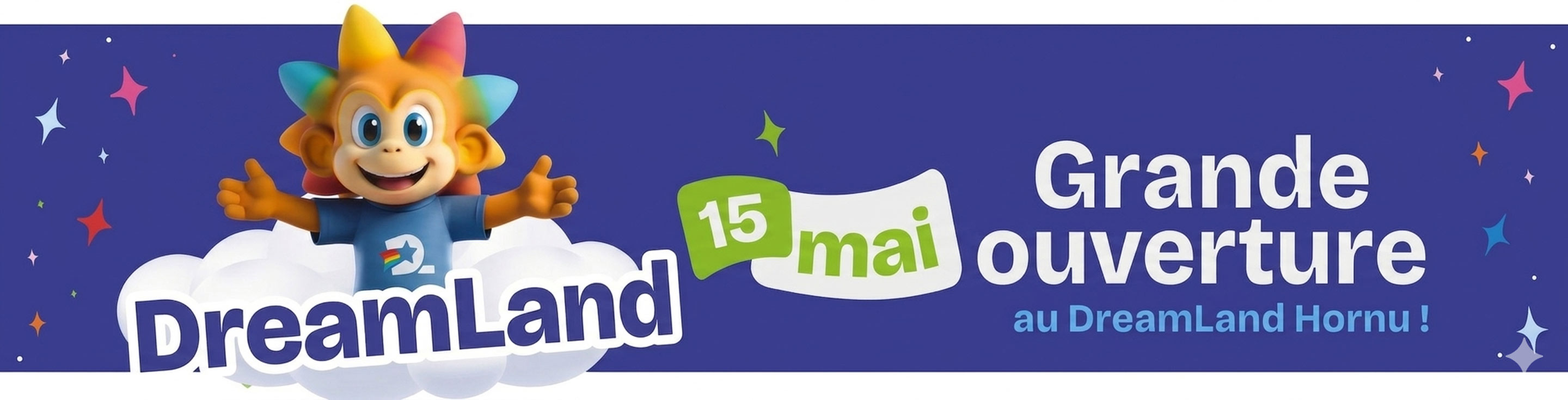 DreamLand arrive au Shopping Cora Hornu !