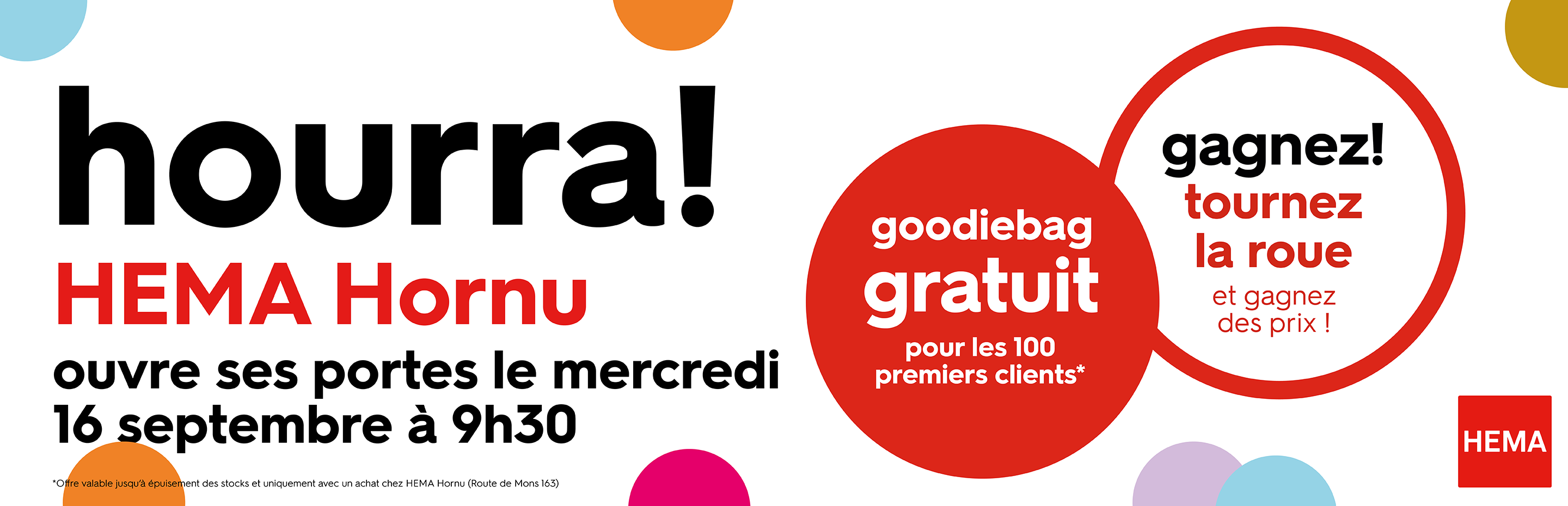 HEMA ouvre son nouveau magasin au Shopping cora Hornu !