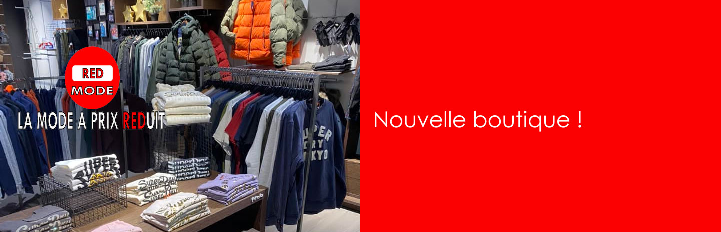 Red Mode ouvre une nouvelle boutique au Shopping cora Hornu !