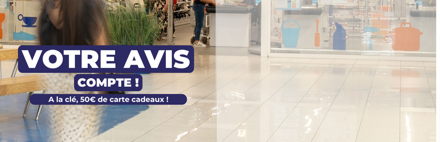 Participez à notre enquête de satisfaction 