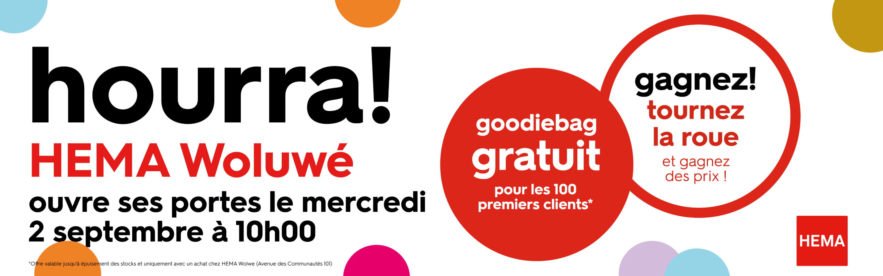 HEMA a ouvert son nouveau magasin au Shopping cora Woluwe !