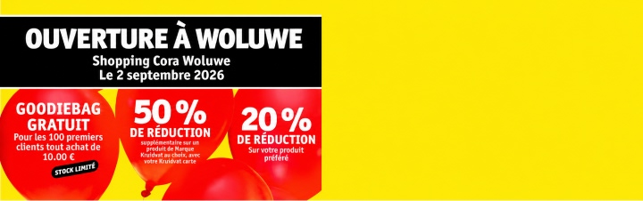 Kruidvat ouvre ses portes au Shopping cora