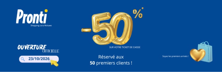 Pronti ouvre ses portes au Shopping cora