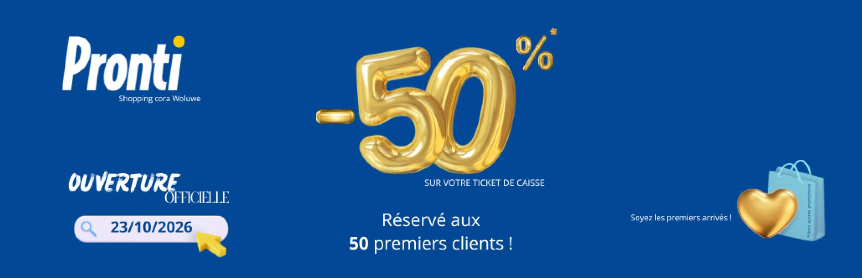 Pronti ouvre ses portes au Shopping cora