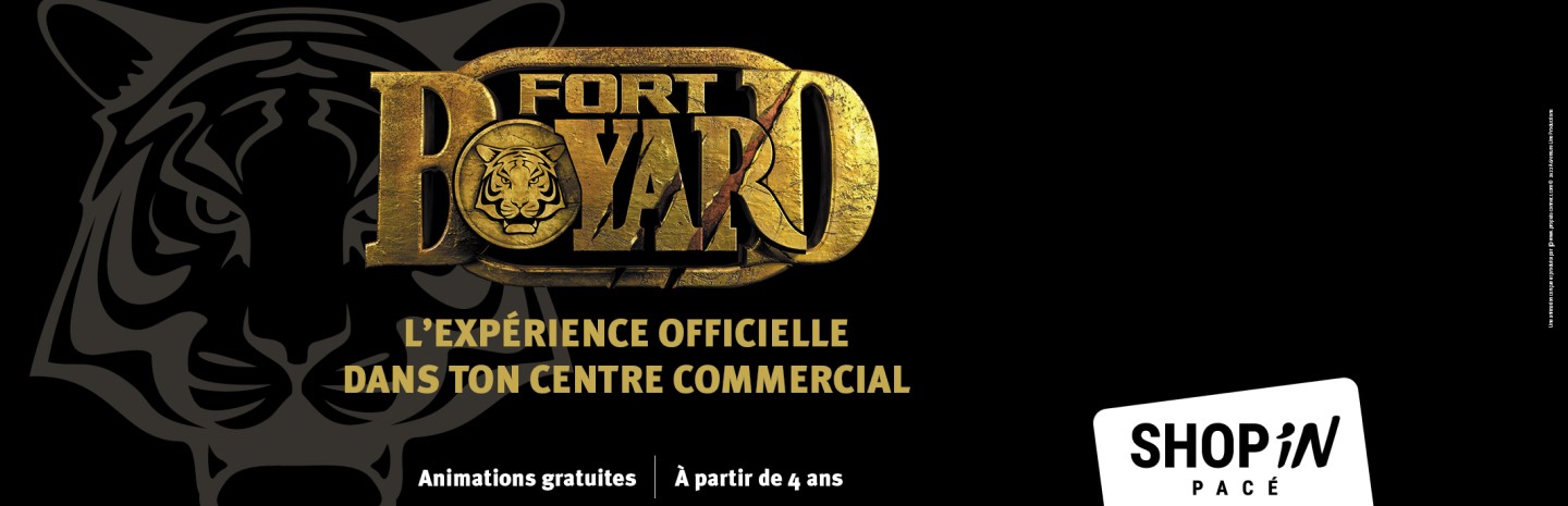 A l’assaut de Fort Boyard dans votre centre commercial Shop'in Pacé !