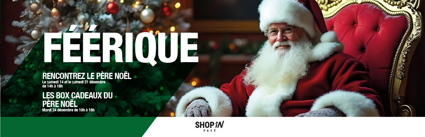 🎄 Plongez dans la magie de Noël au Shop'in Pacé ! 🎅🛍️