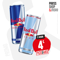Red Bull 2 voor 4€